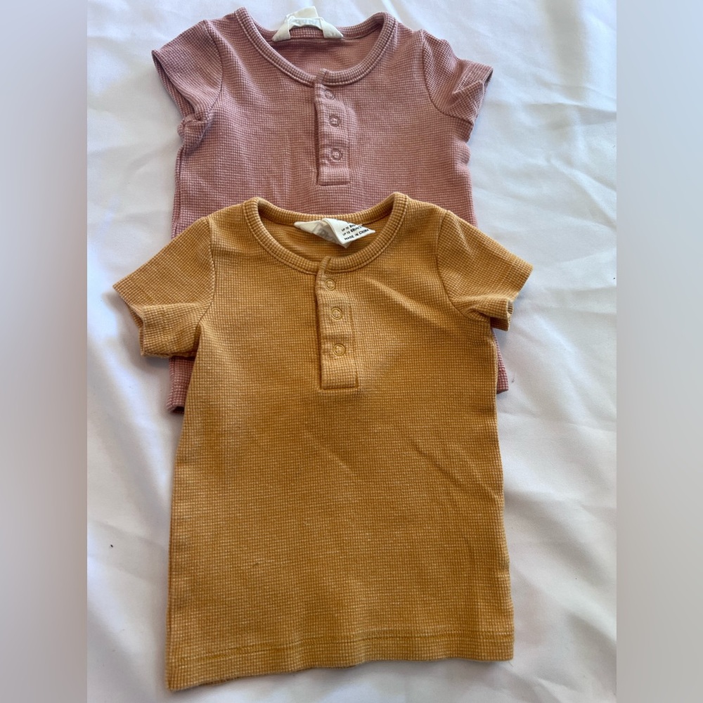 2 cotton on baby shirts